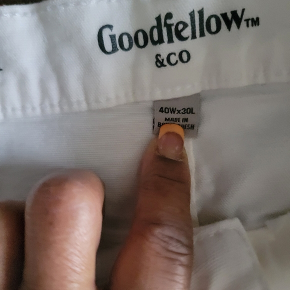 White Men's Slim Goodfellow & Co Jeans - Picture 2 of 2